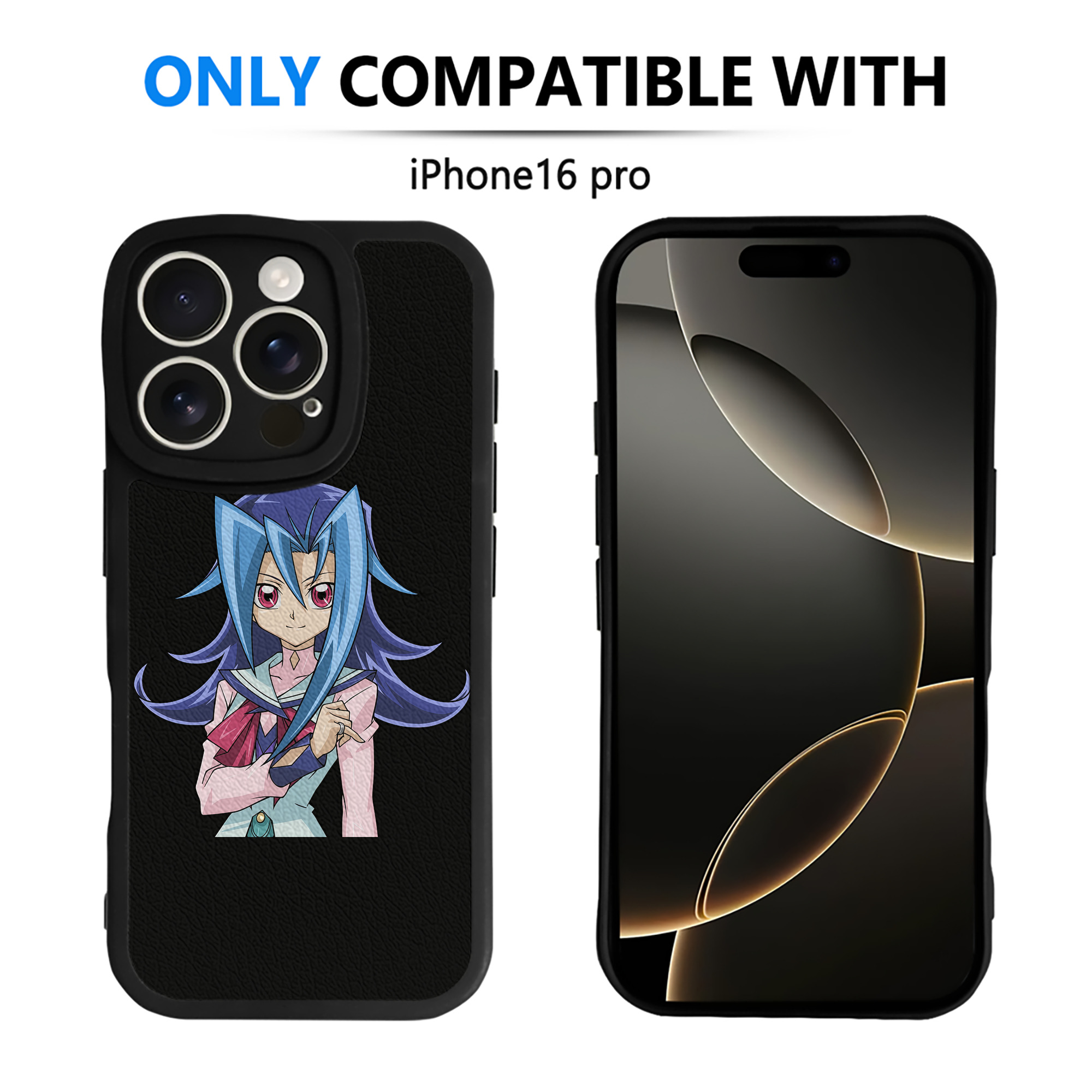 遊☆戯☆王 Yu-Gi-Oh! 【iPhone 16シリーズ対応】シリコンスマホケース（レザー調） 材質：シリコン